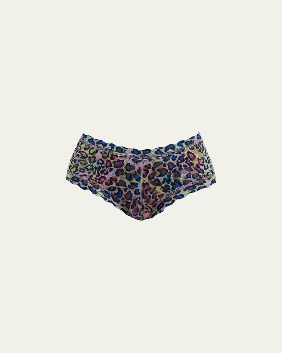 Printed Signature Lace Boyshorts